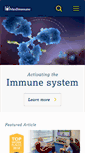 Mobile Screenshot of medimmune.com