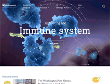 Tablet Screenshot of medimmune.com